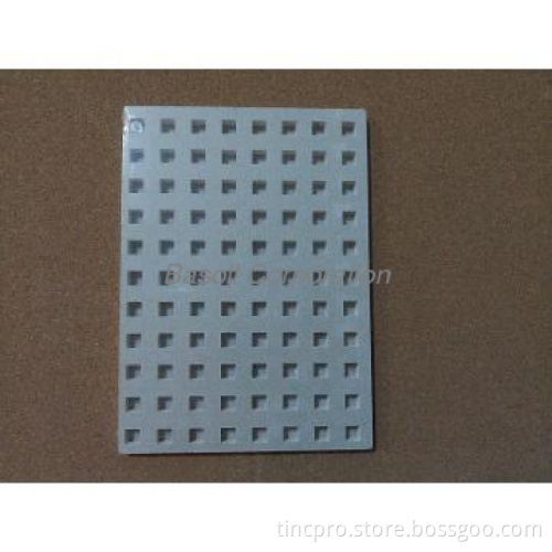 Square Hole Perforated Gypsum board Ceiling tile